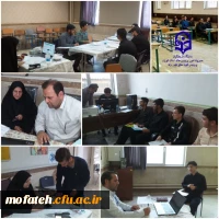 هفتمین روز فرایند ارزیابی حرفه ای شایستگی های داوطلبان ورود به دانشگاه فرهنگیان استان تهران در پردیس شهید مفتح شهر ری