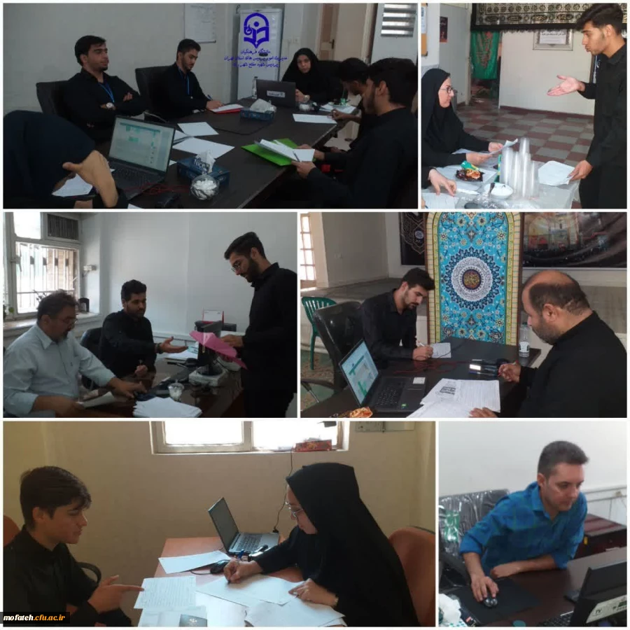 دهمین روز فرایند ارزیابی حرفه ای شایستگی های داوطلبان ورود به دانشگاه فرهنگیان استان تهران در پردیس شهید مفتح شهر ری