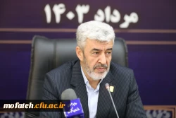 نشست مشترک رئیس و اعضای هیات رئیسه با مدیران استانی دانشگاه فرهنگیان