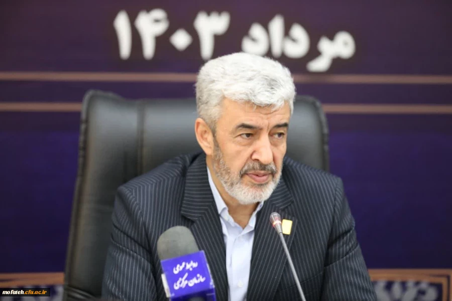 نشست مشترک رئیس و اعضای هیات رئیسه با مدیران استانی دانشگاه فرهنگیان