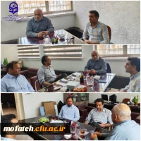 اولین جلسه تخصصی با حضور آقای دکتر قربانیان؛ معاون محترم توسعه منابع و امور دانشجویی