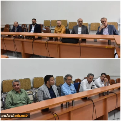 کارگاه آموزشی؛

جلسه توجیهی استادان کارورزی سه