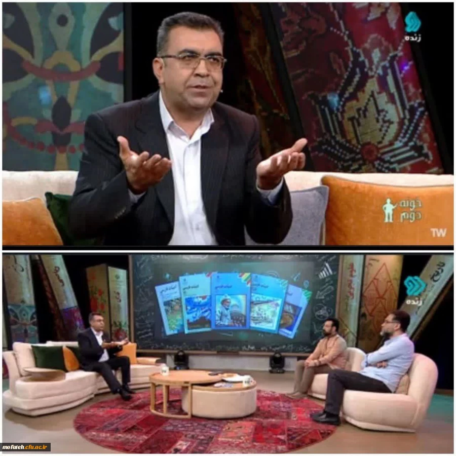 حضور دکتر علی اکبر کمالی نهاد؛ معاون آموزشی، فرهنگی و پژوهشی و استاد دانشگاه فرهنگیان، پردیس شهید مفتح تهران