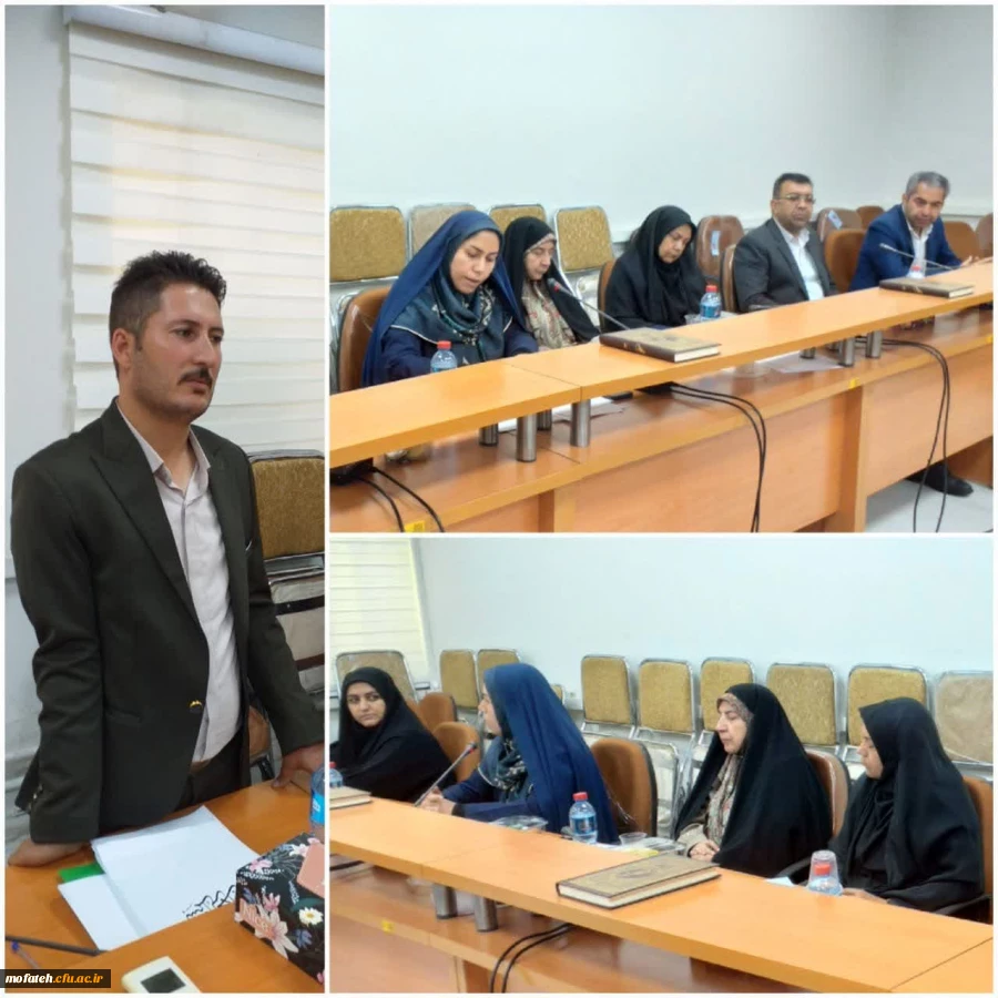 جلسه دفاع از پایان نامه آقای ولی صادقی 2