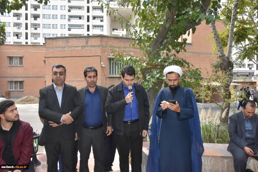 برگزاری تجمع و راهپیمایی در محکومیت ترور شهید سید حسن نصرالله و شهدای جبهه مقاومت در پردیس شهید مفتح شهر ری 4