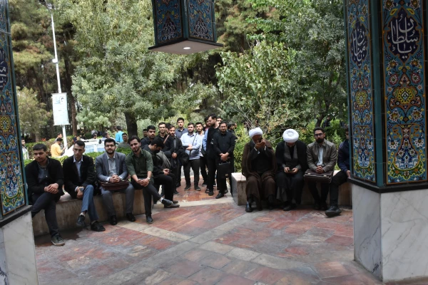 برگزاری تجمع و راهپیمایی در محکومیت ترور شهید سید حسن نصرالله و شهدای جبهه مقاومت در پردیس شهید مفتح شهر ری 5