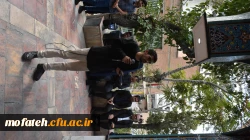 برگزاری تجمع و راهپیمایی در محکومیت ترور شهید سید حسن نصرالله و شهدای جبهه مقاومت در پردیس شهید مفتح شهر ری 6