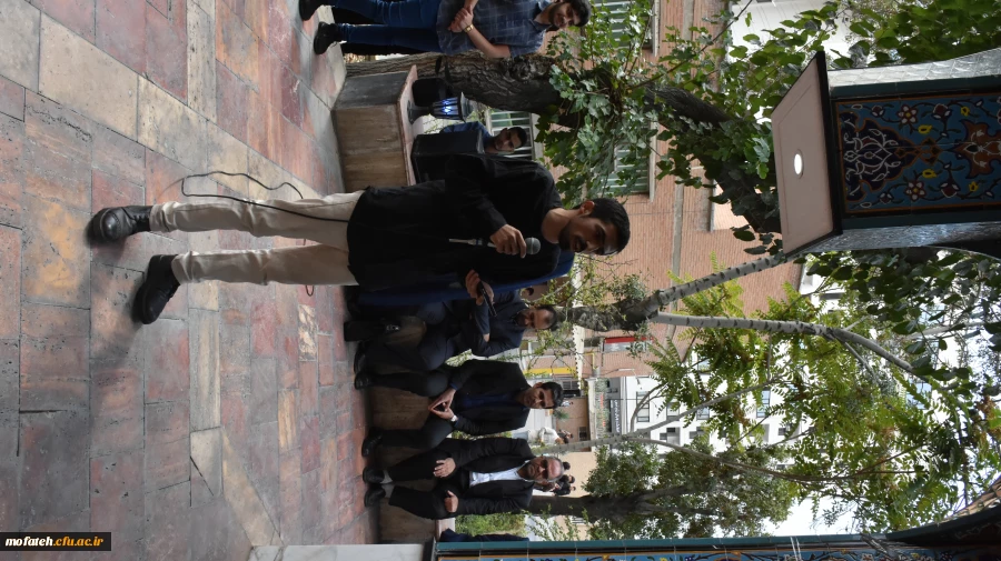 برگزاری تجمع و راهپیمایی در محکومیت ترور شهید سید حسن نصرالله و شهدای جبهه مقاومت در پردیس شهید مفتح شهر ری 6