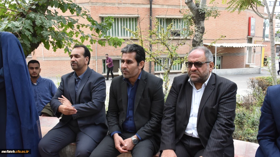 برگزاری تجمع و راهپیمایی در محکومیت ترور شهید سید حسن نصرالله و شهدای جبهه مقاومت در پردیس شهید مفتح شهر ری 7