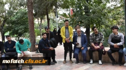 برگزاری تجمع و راهپیمایی در محکومیت ترور شهید سید حسن نصرالله و شهدای جبهه مقاومت در پردیس شهید مفتح شهر ری 8