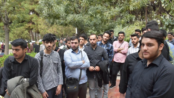 برگزاری تجمع و راهپیمایی در محکومیت ترور شهید سید حسن نصرالله و شهدای جبهه مقاومت در پردیس شهید مفتح شهر ری 10