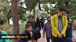 برگزاری تجمع و راهپیمایی در محکومیت ترور شهید سید حسن نصرالله و شهدای جبهه مقاومت در پردیس شهید مفتح شهر ری 12