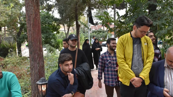 برگزاری تجمع و راهپیمایی در محکومیت ترور شهید سید حسن نصرالله و شهدای جبهه مقاومت در پردیس شهید مفتح شهر ری 12