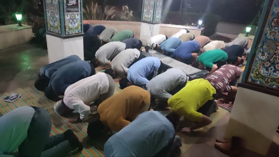 برگزاری جشن میلاد با سعادت حضرت عبدالعظیم حسنی(ع) در جوار مقبره شهید گمنام 3