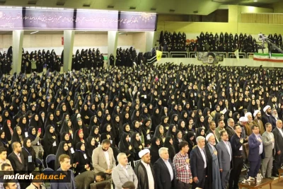 گزارش تصویری؛

آیین استقبال از نو دانشجو معلمان دانشگاه فرهنگیان در پردیس نسیبه تهران