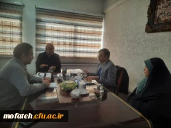 بازدید ناظر محترم استان قم؛ آقای دکتر احتشامی از پردیس شهید مفتح در بررسی وضعیت آشپزخانه، سلف سرویس، انبار و سردخانه پردیس   2