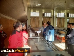 بازدید ناظر محترم استان قم؛ آقای دکتر احتشامی از پردیس شهید مفتح در بررسی وضعیت آشپزخانه، سلف سرویس، انبار و سردخانه پردیس   3