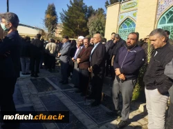 حضور در مراسم تشییع 4