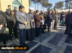 حضور در مراسم تشییع 5