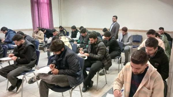 اولین روز برگزاری آزمون های پایان نیمسال اول سال تحصیلی ۱۴۰۳-۱۴۰۴ در پردیس شهید مفتح 3