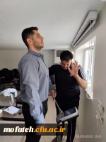 سنجش سلامت همکاران با دستگاه InBody توسط استاد کمالوند به مناسب هفته گرامیداشت معلم 6