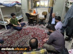 نشست صمیمی معاونت توسعه منابع و امور دانشجویی پردیس شهید مفتح با دانشجویان ساکن خوابگاه 2