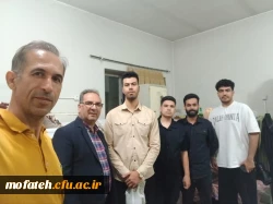 بازدید سرپرست پردیس شهید مفتح شهرری از سرای دانشجویی