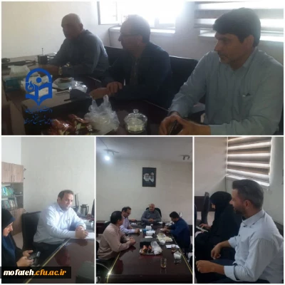 در دفتر معاونت توسعه منابع و امور دانشجویی پردیس شهید مفتح شهرری برگزار شد؛

نشست هماهنگی برگزاری هرچه مطلوب تر فرایند ارزیابی شایستگی های داوطلبین ورود به دانشگاه فرهنگیان در سال ۱۴۰۴