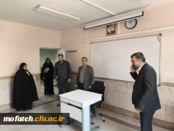 بازدید دکتر فتحی از روند آماده سازی کانون های ارزیابی تخصصی داوطلبان ورود به دانشگاه فرهنگیان ۱۴۰۴ 2