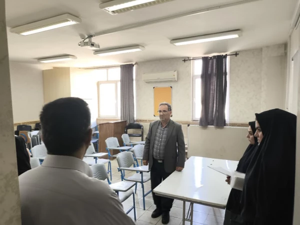بازدید دکتر فتحی از روند آماده سازی کانون های ارزیابی تخصصی داوطلبان ورود به دانشگاه فرهنگیان ۱۴۰۴ 3