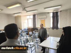 بازدید دکتر فتحی از روند آماده سازی کانون های ارزیابی تخصصی داوطلبان ورود به دانشگاه فرهنگیان ۱۴۰۴ 6