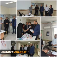 بازدید مسؤولان مدیریت امور پردیس های استان تهران از فرآیند ارزیابی تکمیلی داوطلبان در پردیس شهید مفتح شهرری 2