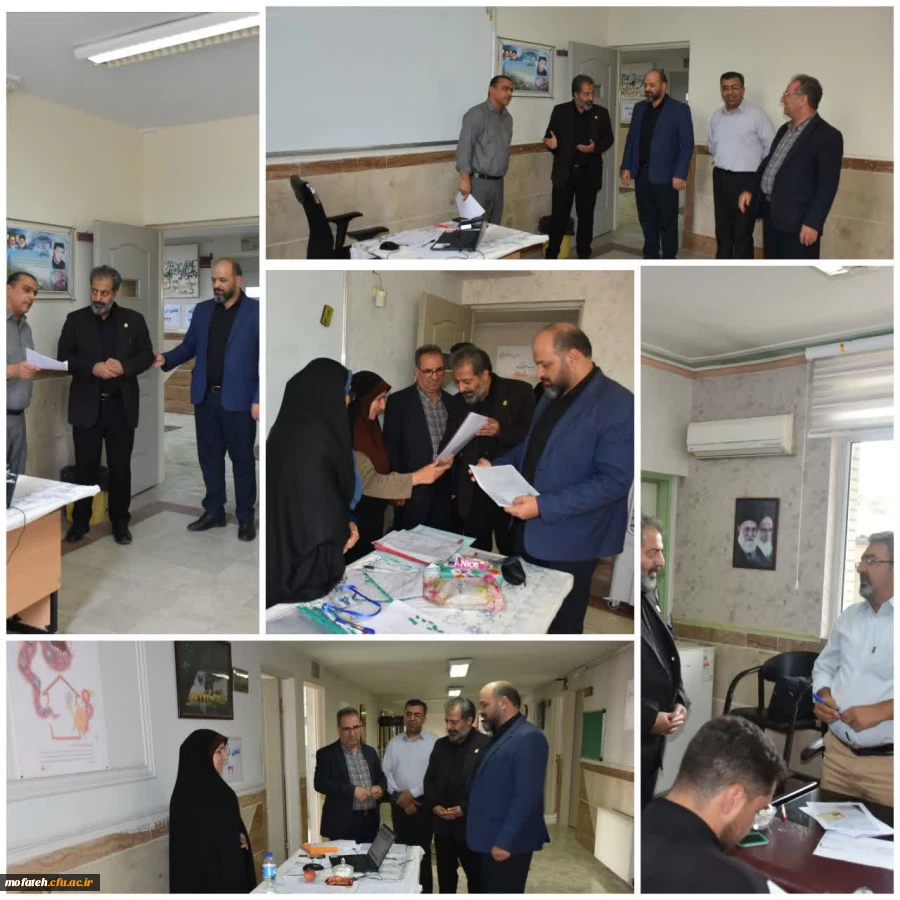 بازدید مسؤولان مدیریت امور پردیس های استان تهران از فرآیند ارزیابی تکمیلی داوطلبان در پردیس شهید مفتح شهرری 2