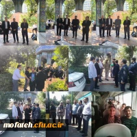 بدرقه کاروان زیارتی دانشجومعلمان پردیس شهید مفتح به کربلای معلی