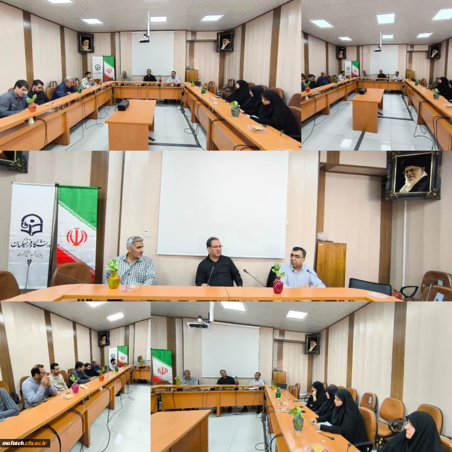 برگزاری جلسه هماهنگی امتحانات پایان ترم در پردیس شهید مفتح شهرری