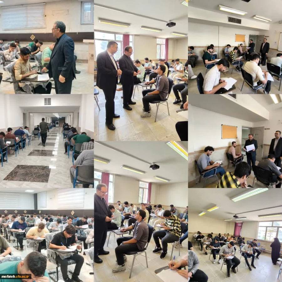 گزارش روز نخست امتحانات پایان ترم در پردیس شهید مفتح