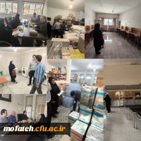 بازدید از بخش های مختلف پردیس شهید مفتح به مناسبت آغاز سال تحصیلی جدید