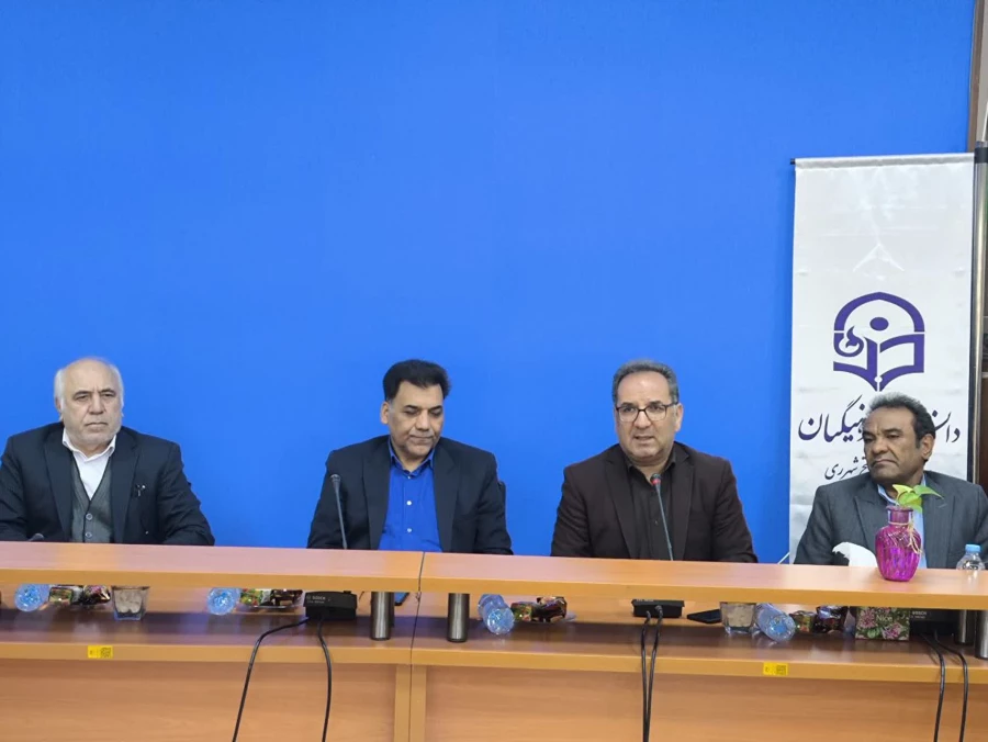 مراسم تکریم و معارفه سرپرست پردیس شهید مفتح شهرری 3