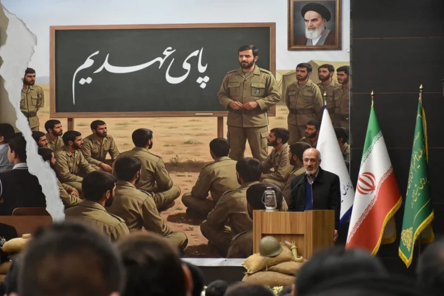 مراسم یادوارهٔ شهدای دانشجومعلم و شهید گمنام پردیس  9