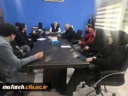 برگزاری جلسه شورای آموزش دانشکده ادبیات و زبان های خارجی جهت هماهنگی آزمون های مجازی 2