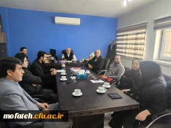 برگزاری جلسه شورای آموزش دانشکده ادبیات و زبان های خارجی جهت هماهنگی آزمون های مجازی 6