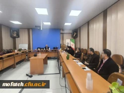 برگزاری جلسه گروه آموزش زبان و ادبیات فارسی با محوریت ساماندهی اعضای هیأت علمی 2