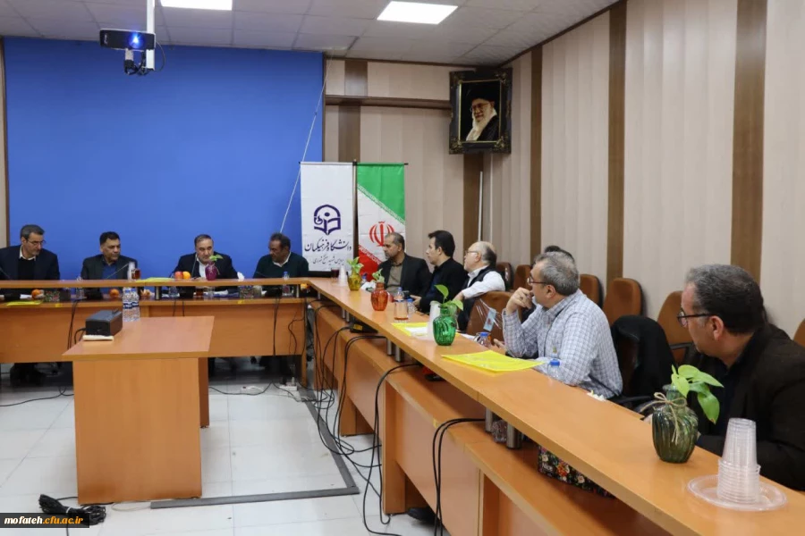 برگزاری سی وهفتمین نشست شورای مدیران دانشگاه فرهنگیان استان تهران در دانشکده شهید مفتح 4