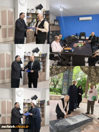 حضور نماینده موزه ملی انقلاب اسلامی و دفاع مقدس در دانشکده شهید مفتح